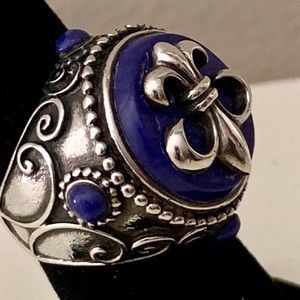 925 Stamped Solid Sterling Silver Statement Ring